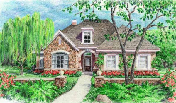 One Story Home Plan C7011 A