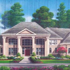 Two Story Home Plan D1076