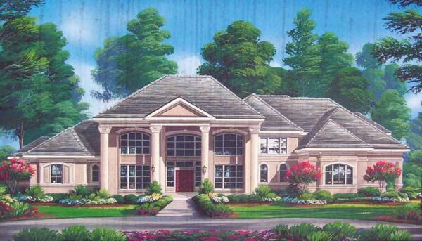 Two Story Home Plan D1076