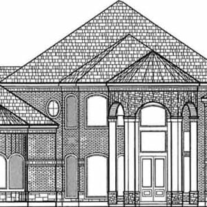 Two Story House Plan D4071