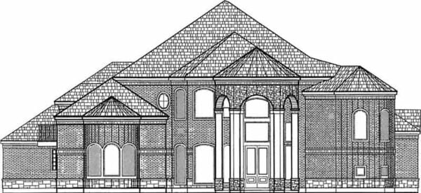 Two Story House Plan D4071