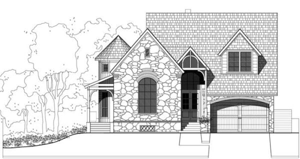 Two Story House Plan E1059