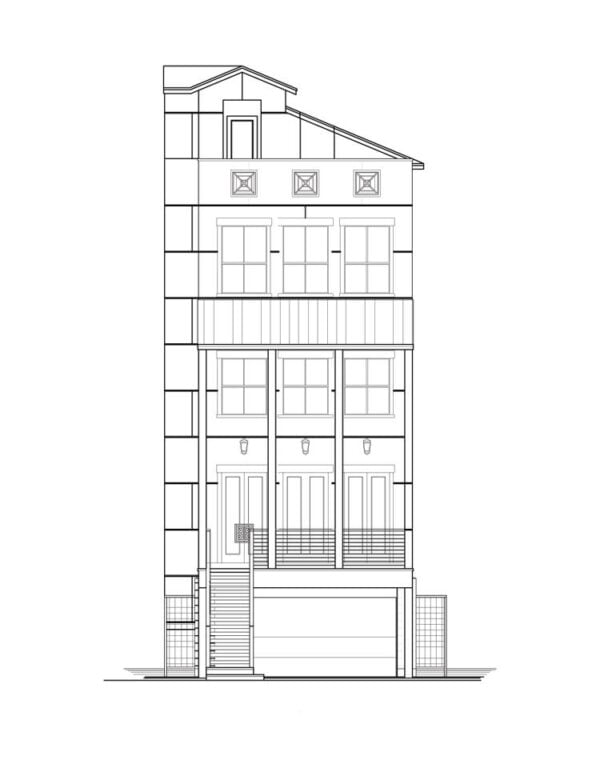 Townhouse Plan D9033