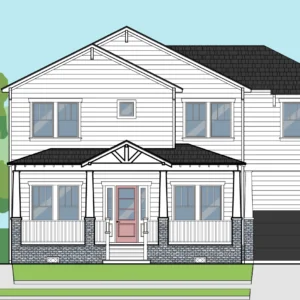 Two Story Home Plan E1205