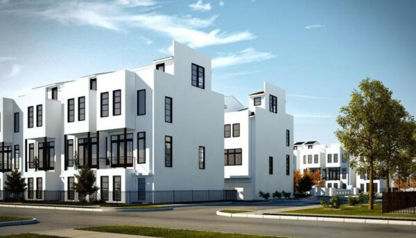 3 1/2 Story Townhouse Plan E2246 A1.1