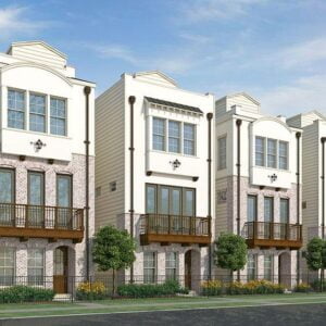 3 1/2 Story Townhouse Plan E2258 A1.3