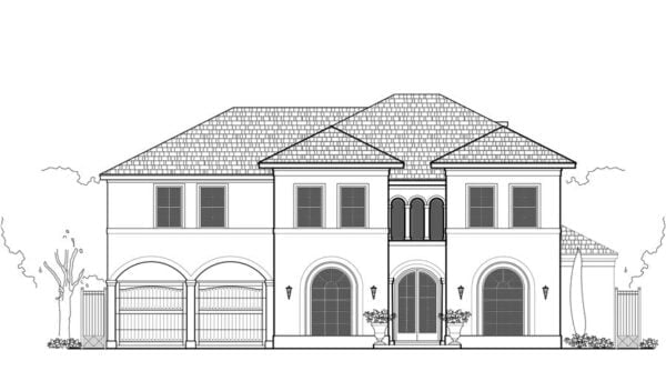 Two Story House Plan E3025