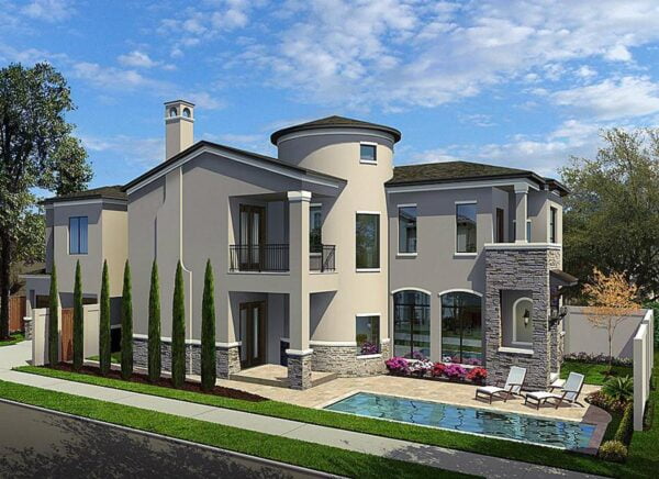 Two Story House Plan E3298