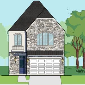 Two Story Home Plan E5036 A2.2