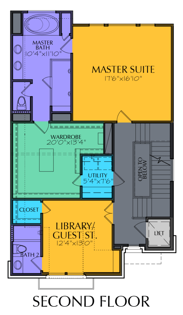 Three Story Home Plan E5053