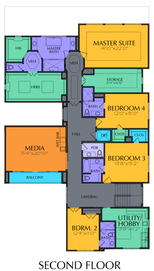 Two Story Home Plan E5071