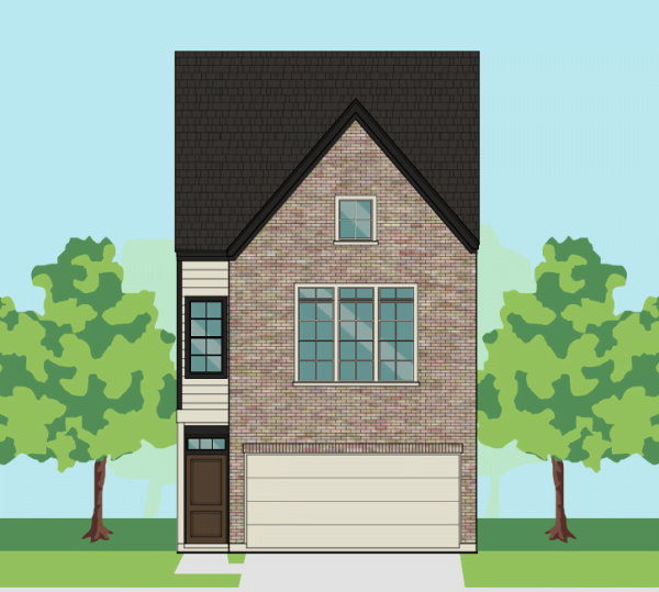2 1/2 Story Home Plan E5081 A1.1