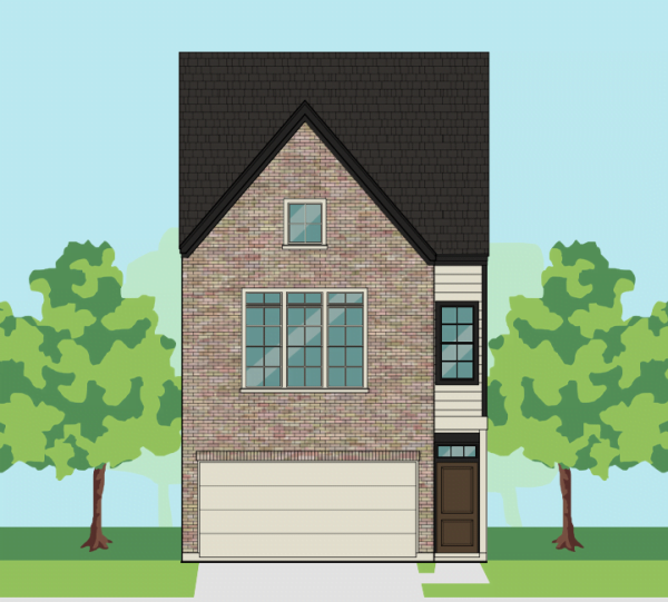 2 1/2 Story Home Plan E5081 A1.1