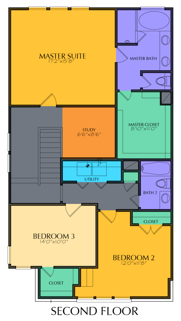 Two Story Home Plan E5158
