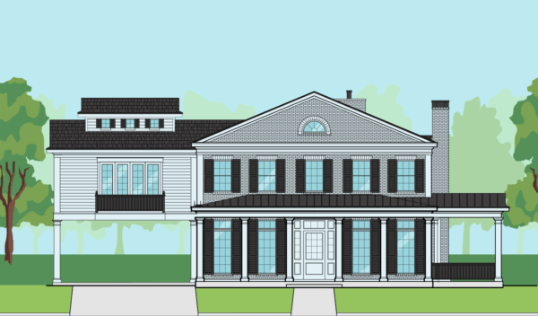 Two Story Home Plan E5177