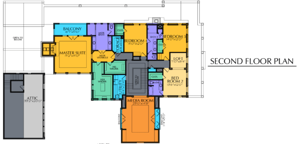 Two Story Home Plan E5177