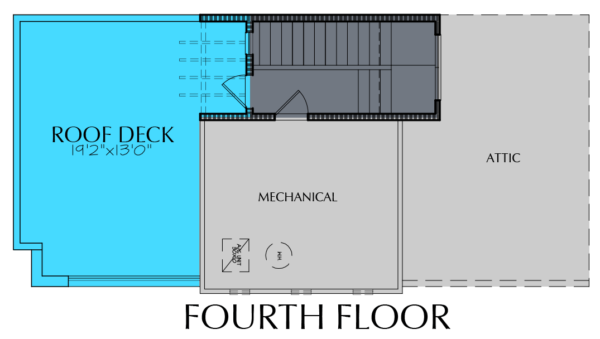 3 1/2 Story Home Plan E7012 B1.1