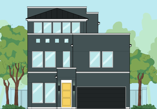2 1/2 Story Home Plan E7023