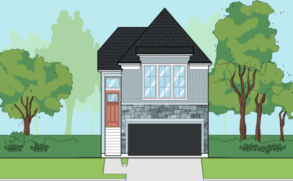 Two Story Home Plan E7028 E1.1