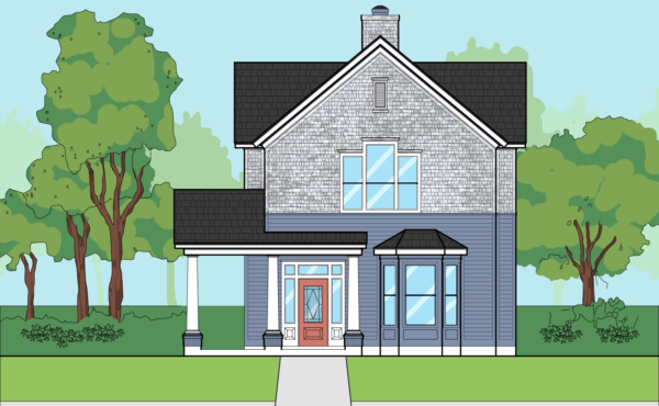Two Story Home Plan E7036