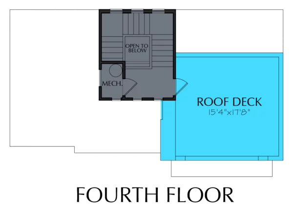 3 1/2 Story Home Plan E7049 B1.1