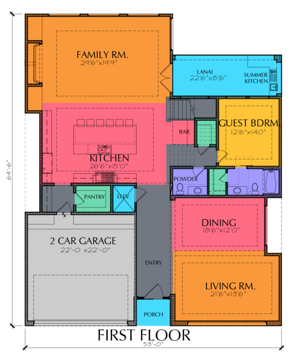 Two Story Home Plan E7131