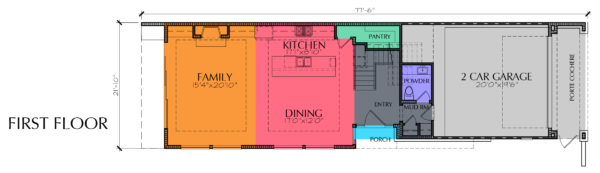 2 1/2 Story Home Plan E7140