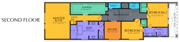 2 1/2 Story Home Plan E7140