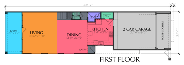 Two Story Home Plan E7143