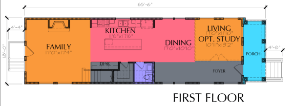 Two Story Home Plan E8016