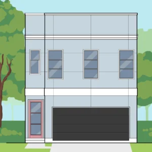 Two Story Home Plan E8060 B1.1