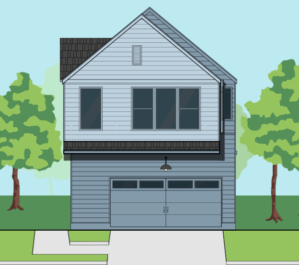 Two Story Home Plan E8107 D1.1