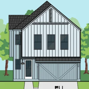 Two Story Home Plan E8107 E1