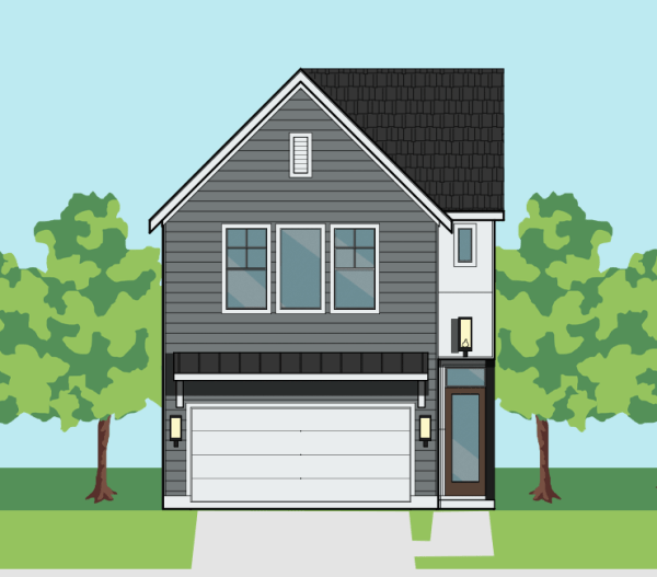 Two Story Home Plan E8114 A1