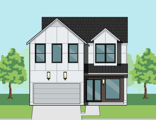 Two Story Home Plan E8114 B1