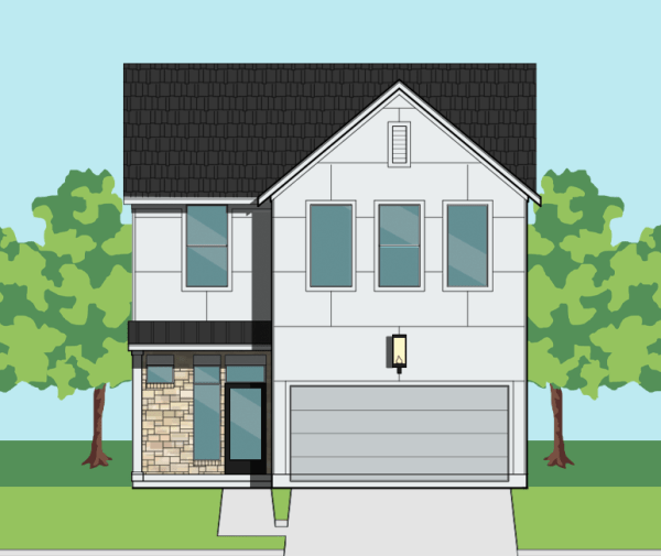 Two Story Home Plan E8114 C1