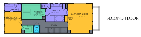 Three Story Home Plan E8130 A1.1L