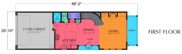 Three Story Home Plan E8130 A2.2R