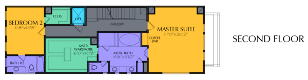 Three Story Home Plan E8130 A2.2R