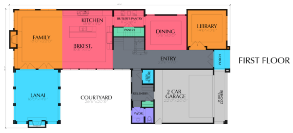 Two Story Home Plan E8175