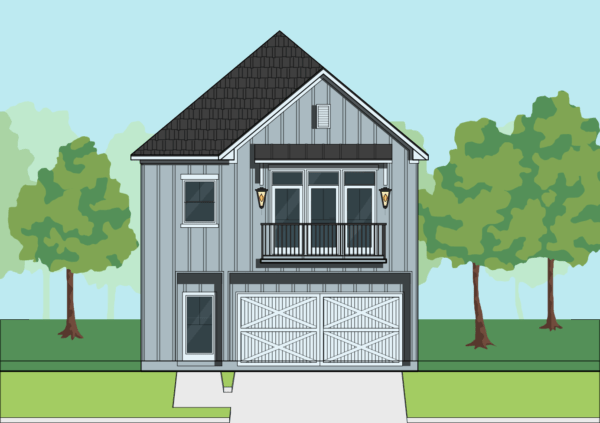 Two Story Home Plan E8180 B1.1