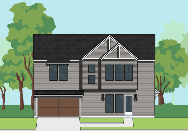 Two Story Home Plan E9007 A1