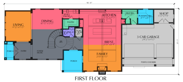 Two Story Home Plan E9029