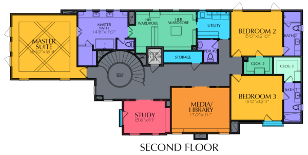 Two Story Home Plan E9029