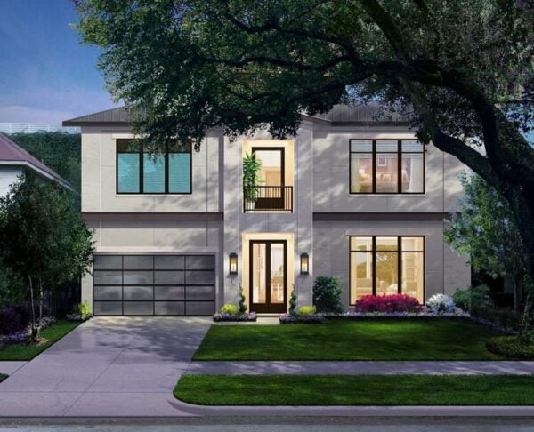 2 1/2 Story Home Plan E9045