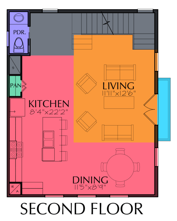 Three Story Home Plan E9052