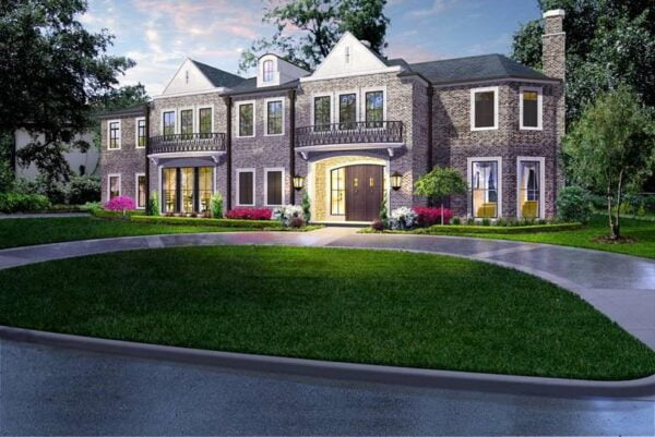 Two Story Home Plan E9071