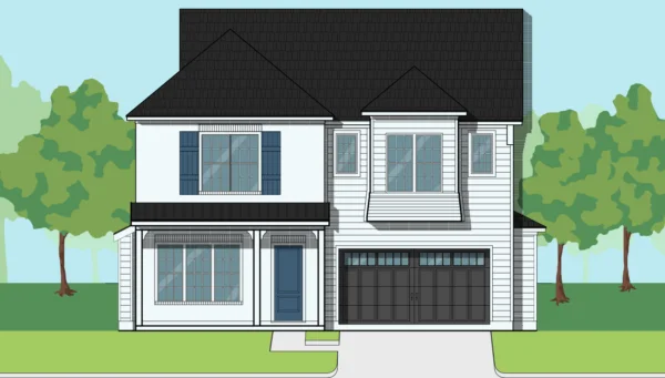 Two Story Home Plan E9078