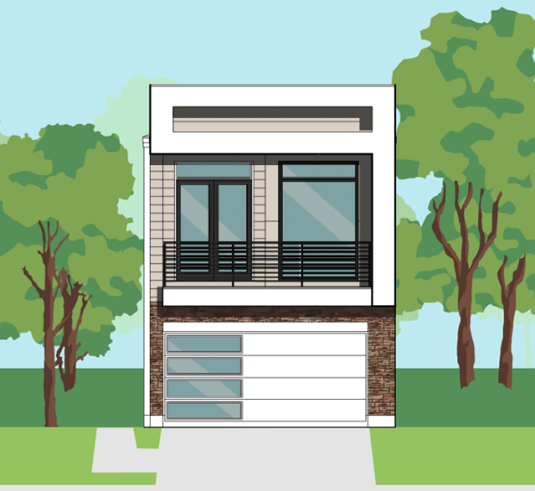 Two Story Home Plan E9126 B1