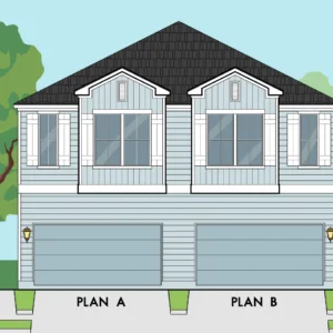 Two Story Home Plan E9249